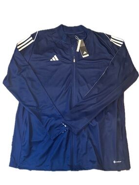 Adidas Size: 3XLT NWT Men’s Navy Full-Zip Training Jacket